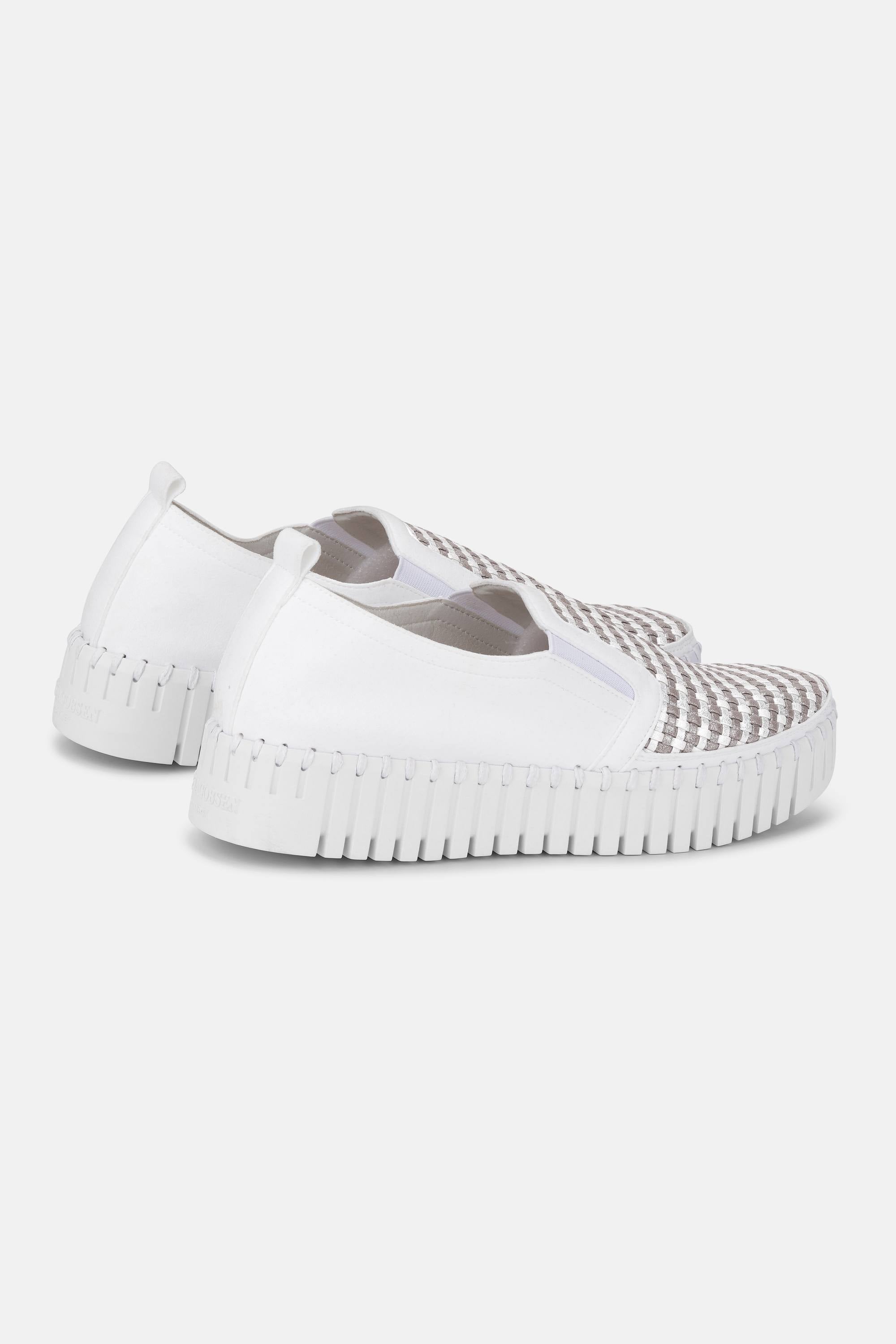 Platform Tulip Flats - White White